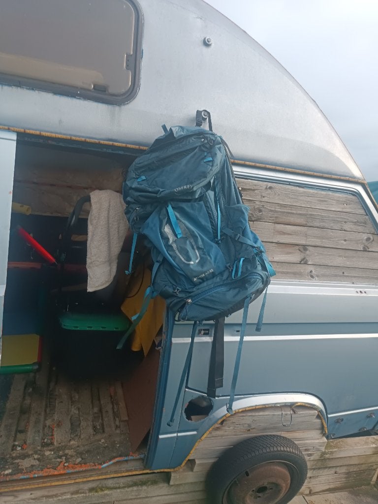 Osprey Atmos 65 ag, Sport en Fitness, Bergsport en Wandelen, Ophalen of Verzenden, Gebruikt, Rugzak