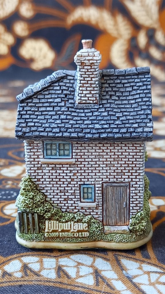 Mooi vintage Lilliput Lane huisje uit Engeland in de doos., Ophalen of Verzenden
