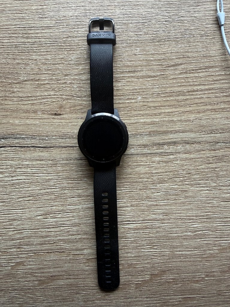 Garmin Vivoactive 4S smartwatch zwart – 40 mm, Sieraden, Tassen en Uiterlijk, Gebruikt, Zwart, Ophalen of Verzenden, GPS