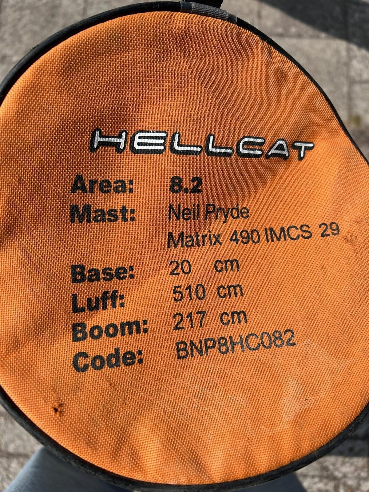 Hellcat 8.2 in goede staat, Ophalen, Neilpryde, Zeil, 8 m² of meer