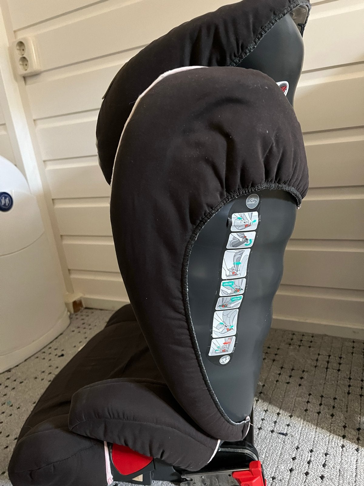 Britax Römer autostoel met Isofix, Ophalen, Romer, Gebruikt, Zijbescherming