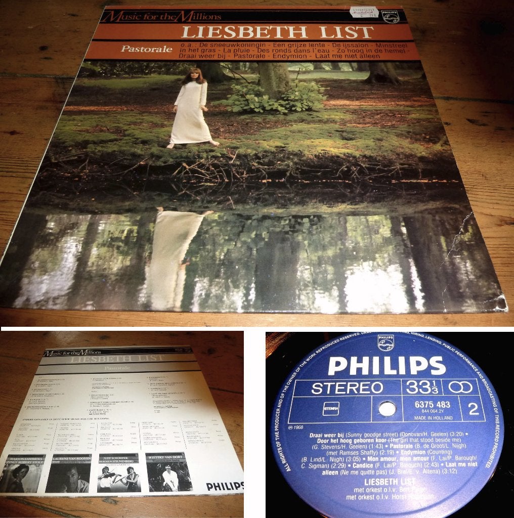 Liesbeth List Pastorale LP 1968 in heel mooie staat, Cd's en Dvd's, Vinyl | Pop, Boxset, Ophalen of Verzenden, LP