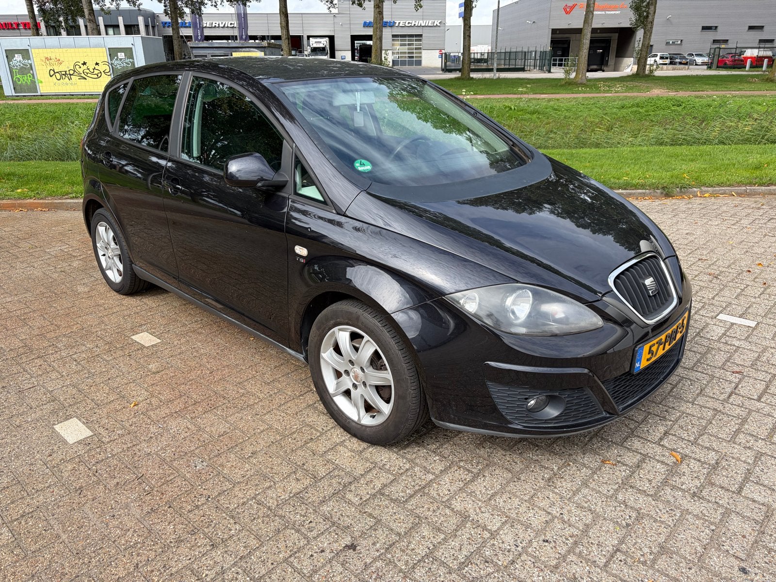 Seat Altea 1.2 TSI 77KW 2011 Zwart Nieuwe APK, Auto's, Seat, Voorwielaandrijving, 4 cilinders, Zwart, Origineel Nederlands