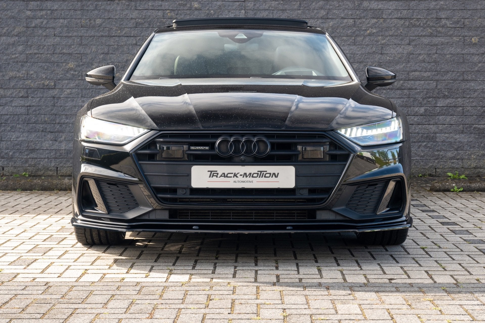Audi A7 Sportback 55 TFSI e quattro Competition Panoramadak, Auto's, Audi, Dealer onderhouden, Gebruikt, Zwart, 4 cilinders