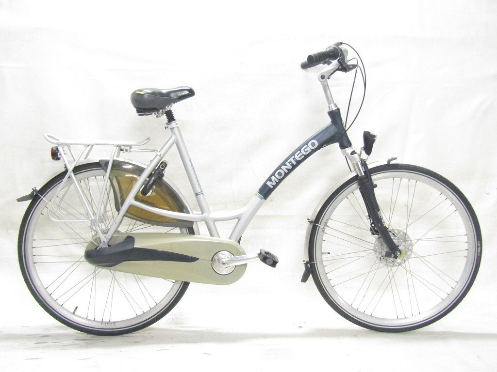Montego Distinction grijs dames 57cm 28inch, Fietsen en Brommers, Fietsen | Dames | Damesfietsen, Gebruikt, Overige merken, Versnellingen