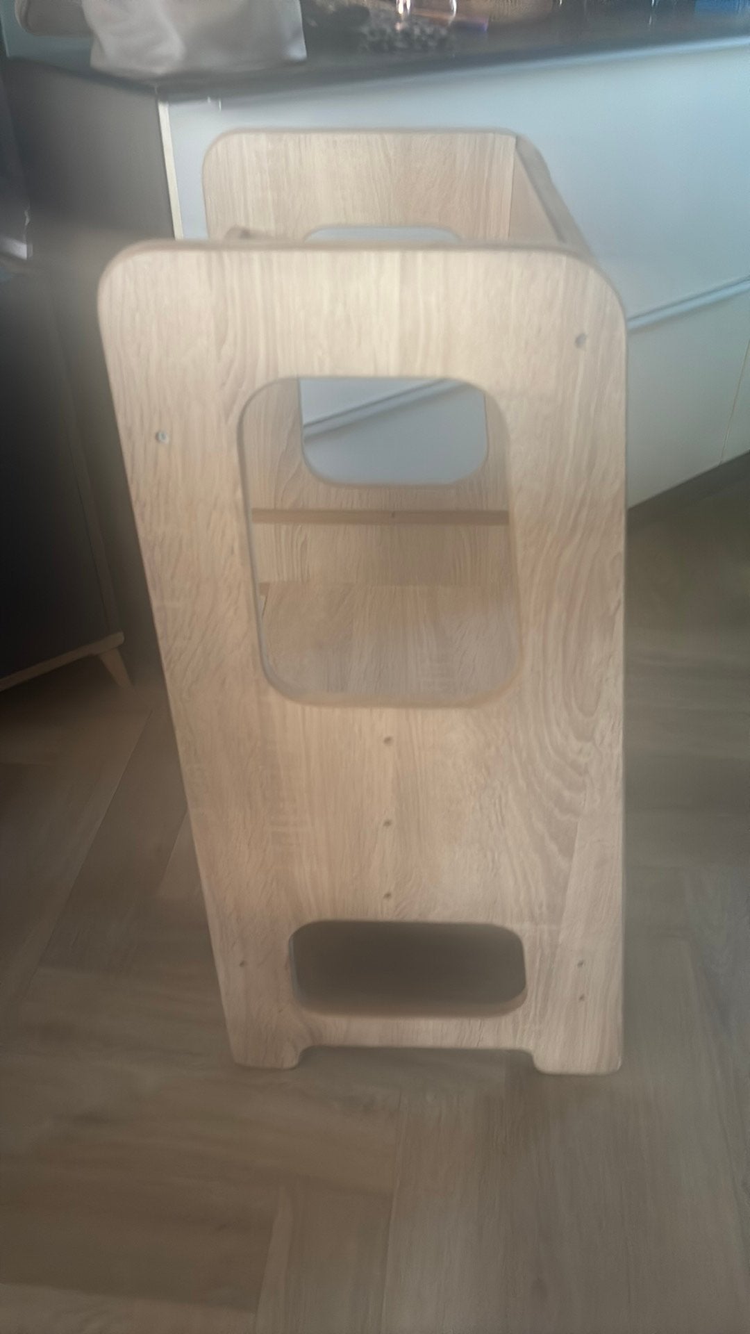 Leertoren keuken kind zo goed als nieuw, Kinderen en Baby's, Kinderkamer | Tafels en Stoelen, Ophalen, Zo goed als nieuw, Stoel(en)