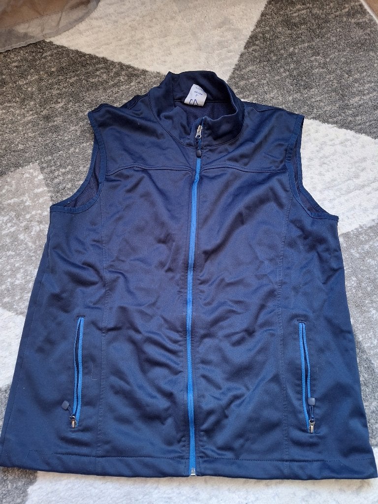 Crane heren softshell bodywarmer, Maat 52/54 (L), Blauw, Crane, Ophalen of Verzenden