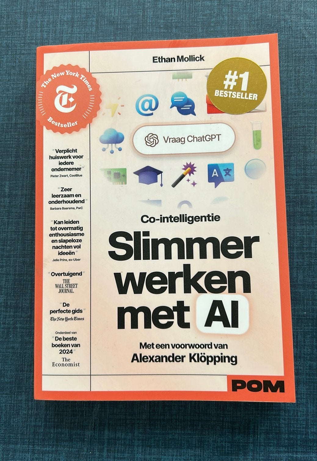 Slimmer werken met AI - Co-intelligentie - Ethan Mollick, Ophalen, Zo goed als nieuw, Vakgebied of Industrie