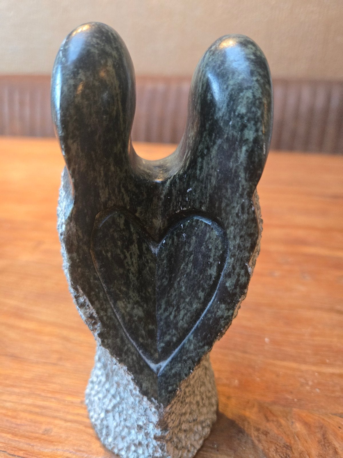 Supermooi Stenen beeldje. Vriendschap, Liefde, Ophalen of Verzenden, Beeld, Grijs