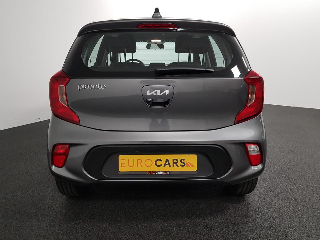 Kia Picanto 1.0 DPi Automaat DynamicLine Navigatie Apple Car, Auto's, Kia, 877 kg, Stof, Gebruikt, 4 stoelen
