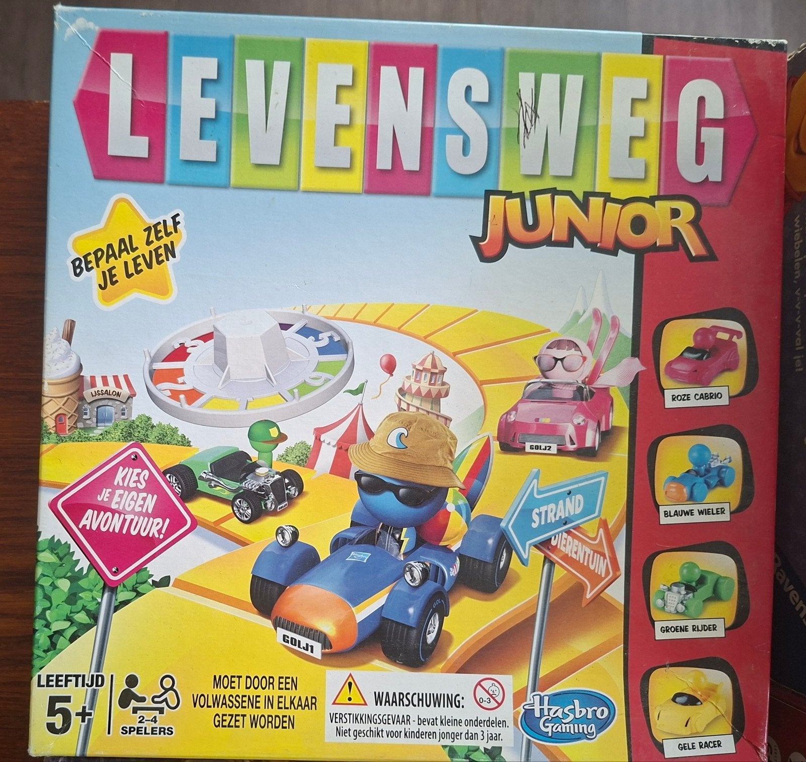 Levensweg junior, Ophalen