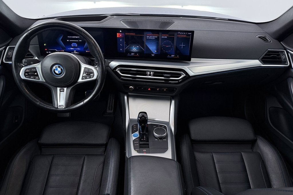 BMW I4 EDrive40 High Executive 84 kWh M-pakket( 1e Eig Deale, Auto's, BMW, Adaptive Cruise Control, Achterwielaandrijving, Gebruikt