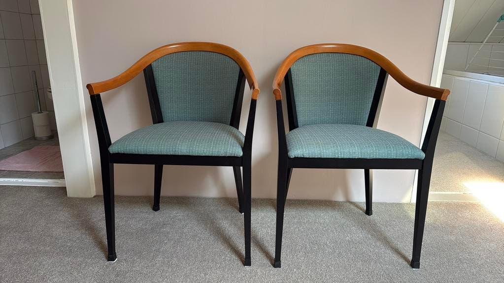 4 mooie stoeltjes te koop, Ophalen, Overige kleuren, Zo goed als nieuw, Vier