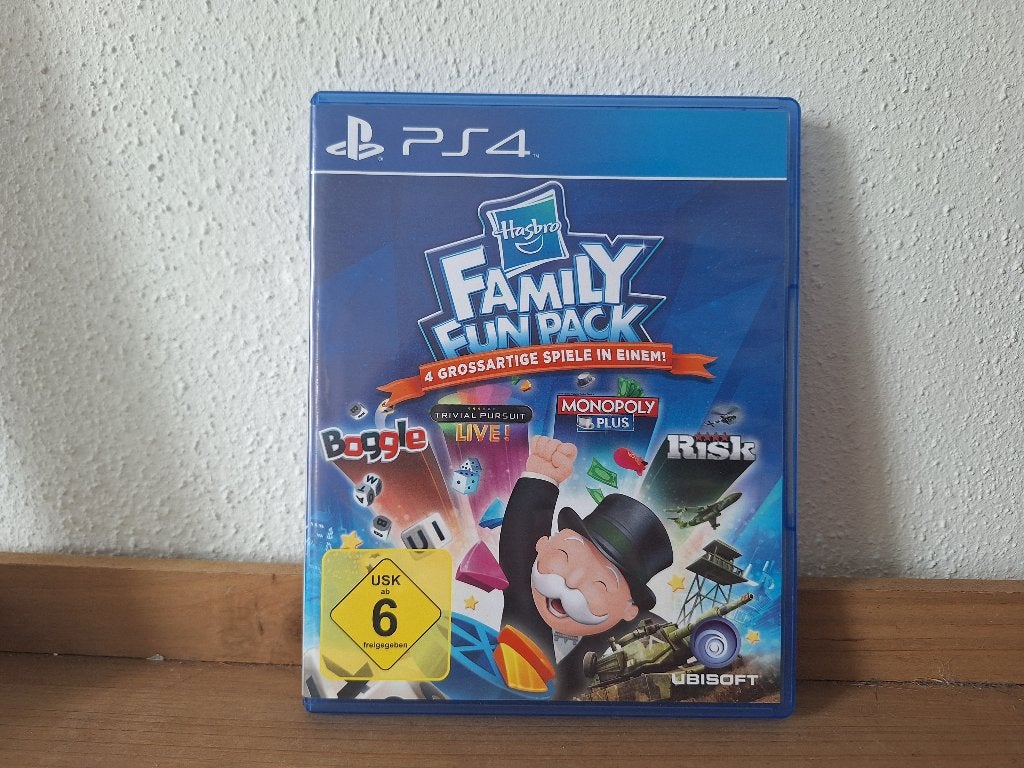Hasbro family fun pack, 1 speler, Ophalen of Verzenden, Zo goed als nieuw, Vanaf 3 jaar