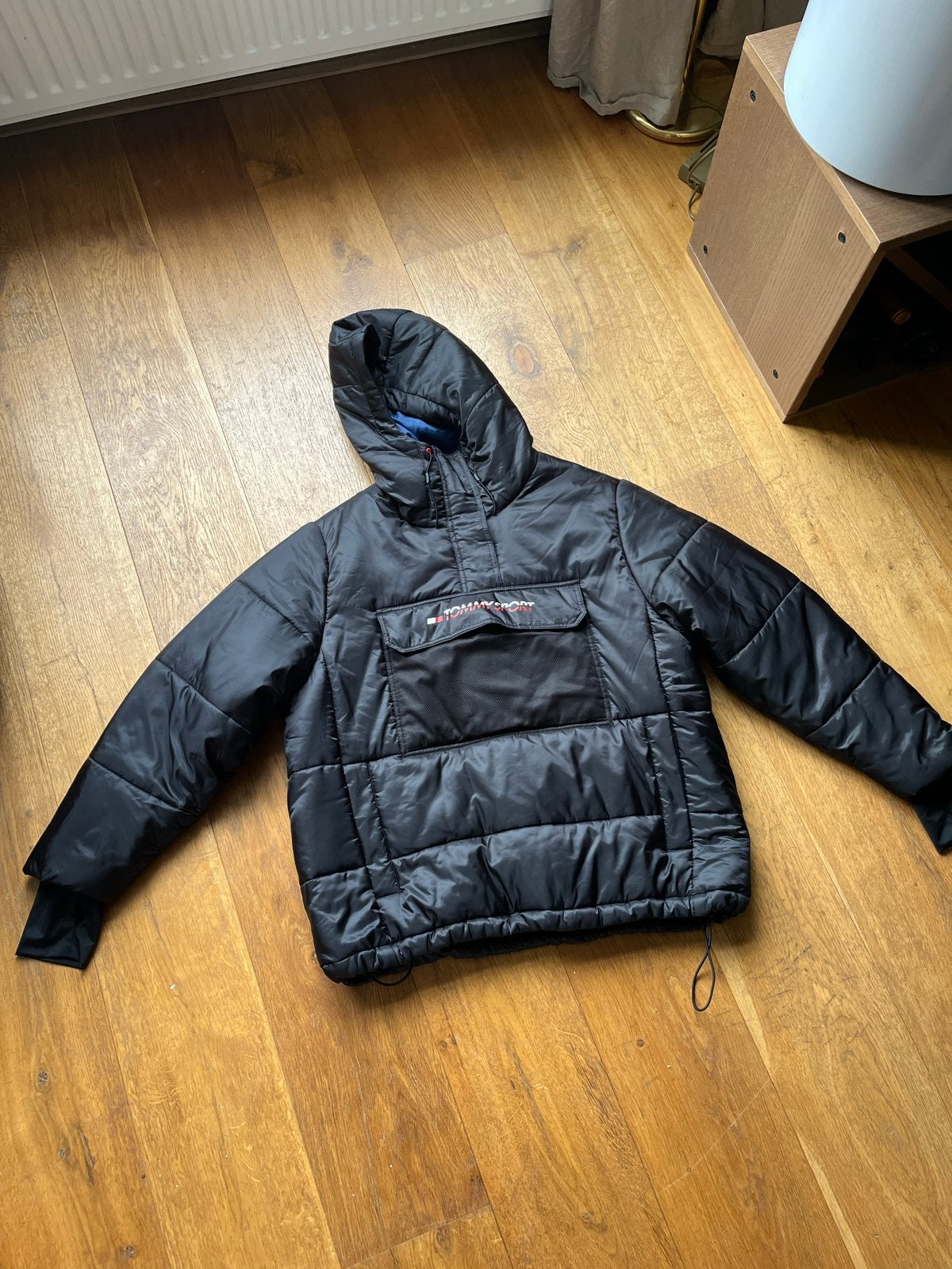 Tommy Hilfiger Sport Bomberjack Dames Maat S, Ophalen of Verzenden, Zo goed als nieuw, Maat 36 (S), Blauw