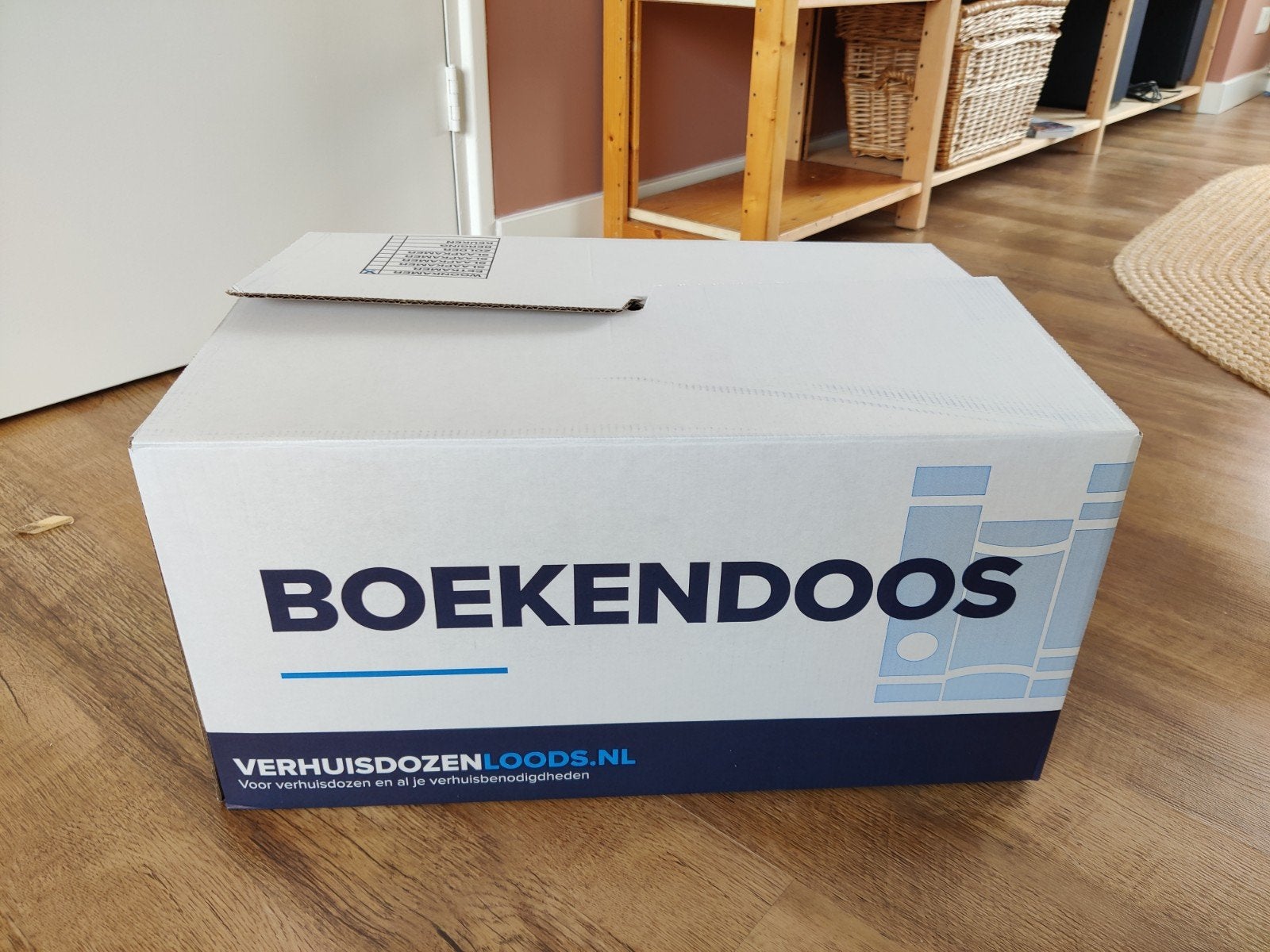 Boekendozen - 37 Liter - 14 stuks, Ophalen, Doos, Minder dan 35 cm, Zo goed als nieuw