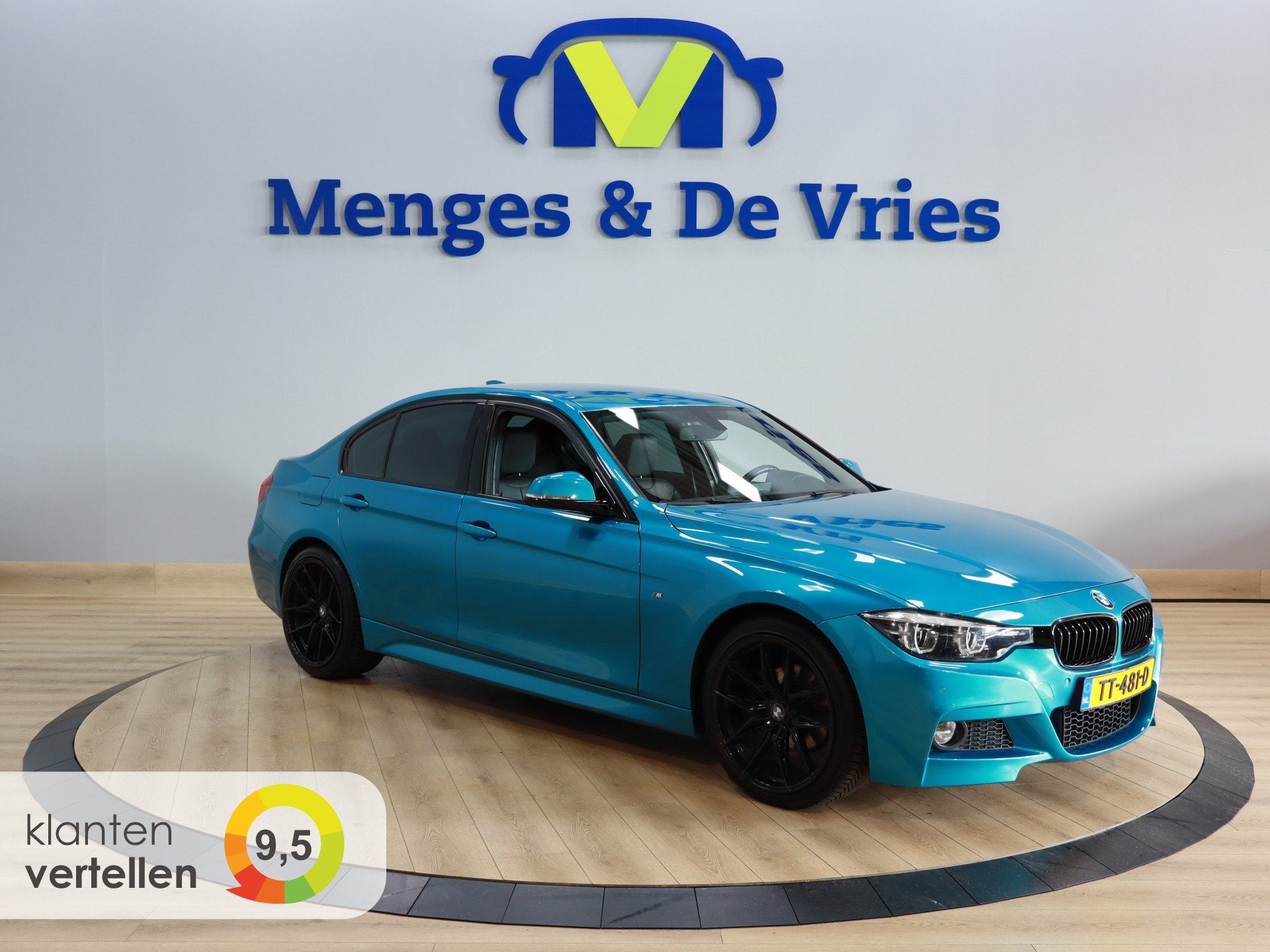 BMW 3-serie 320i M Sport Edition Individual Airco ECC | Virt, Automaat, Achterwielaandrijving, 4 cilinders, Blauw