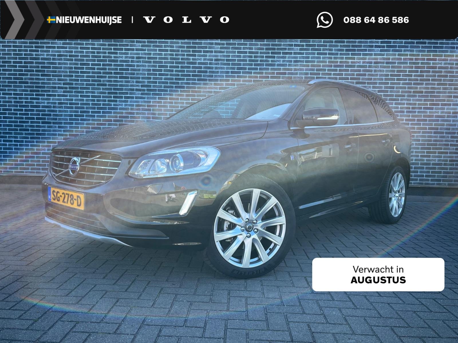 Volvo XC60 2.4 D5 Ocean Race | Trekhaak | Navigatie | Achter, 12 maanden, 197 €/maand, Zwart, Bedrijf