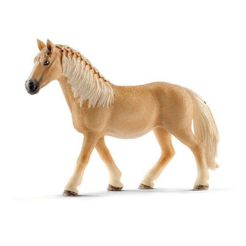 Schleich 13812 haflinger merrie, dierfiguur, Ophalen of Verzenden, Gebruikt, Paard, Beeldje of Figuurtje