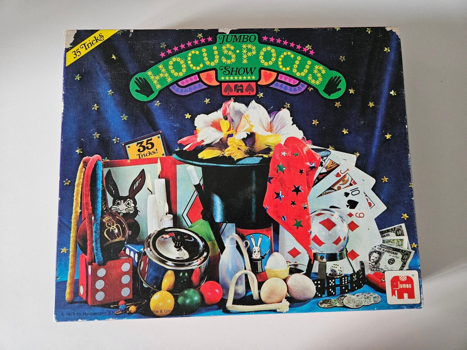 Jumbo Hocus Pocus show. goochel doos. Vintage, Ophalen of Verzenden, Gebruikt