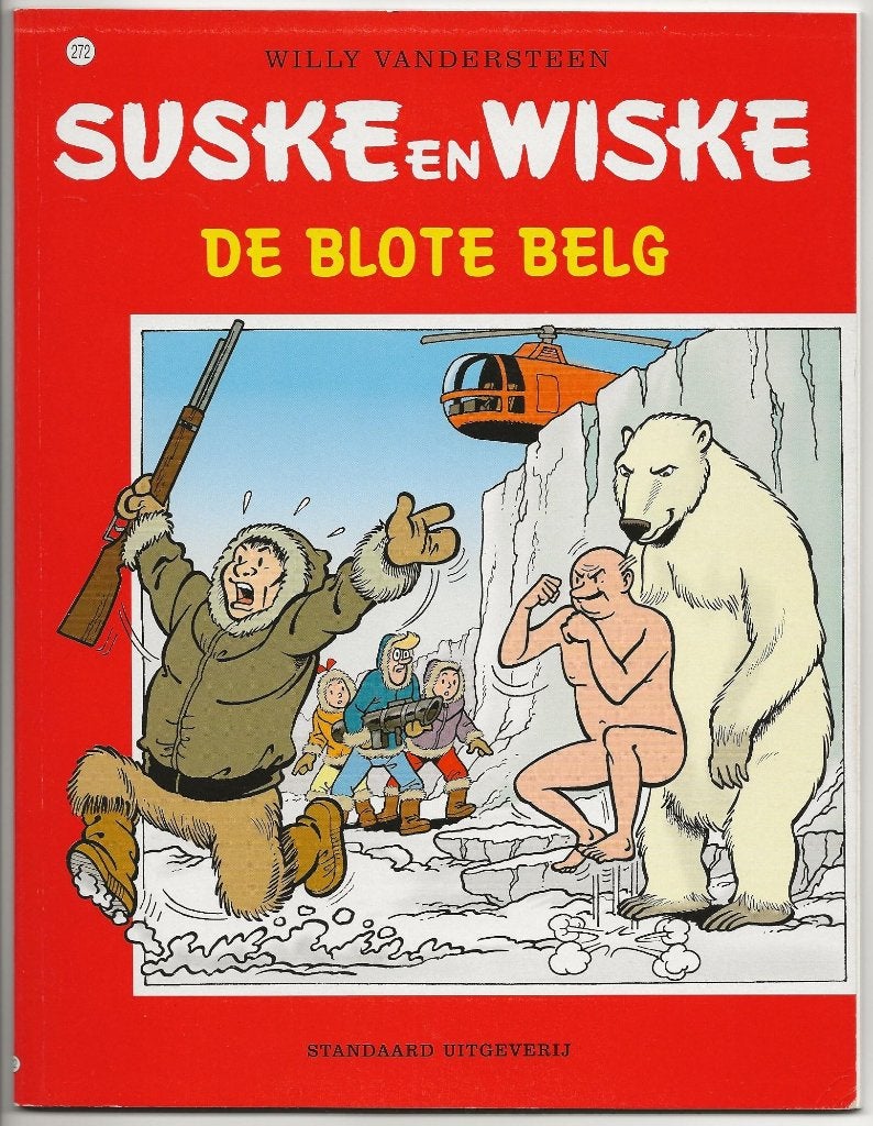 Suske en Wiske 272 - De Blote Belg, 1e druk 2001, Ophalen, Willy Vandersteen, Nieuw, Meerdere stripboeken