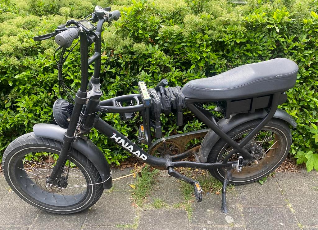 Knaap fiets, Ophalen, Gebruikt