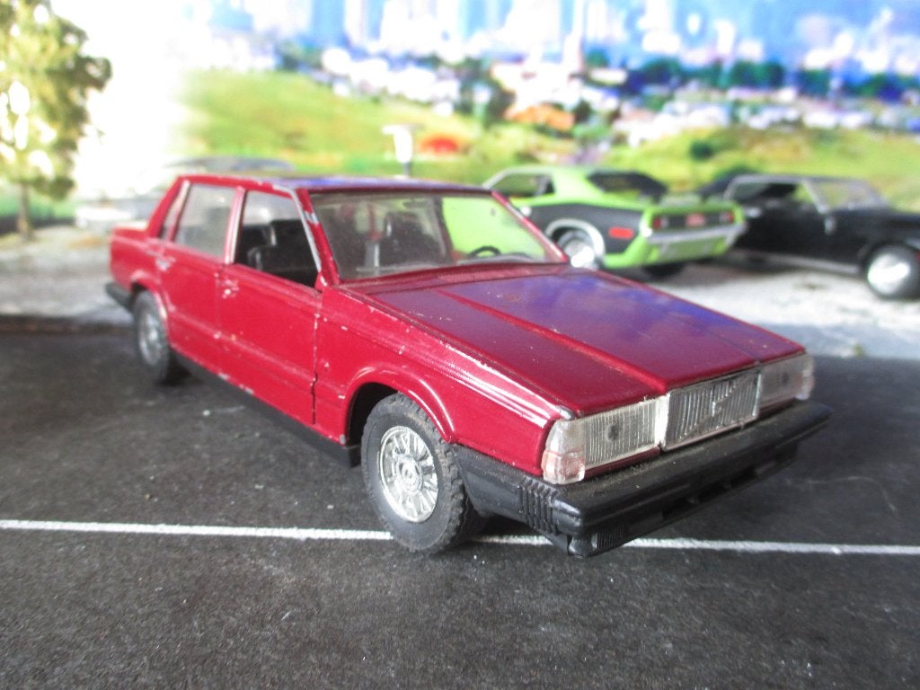 1/25 Volvo 760 GLE - Polistil 740 rood, Ophalen of Verzenden, Gebruikt, Overige merken