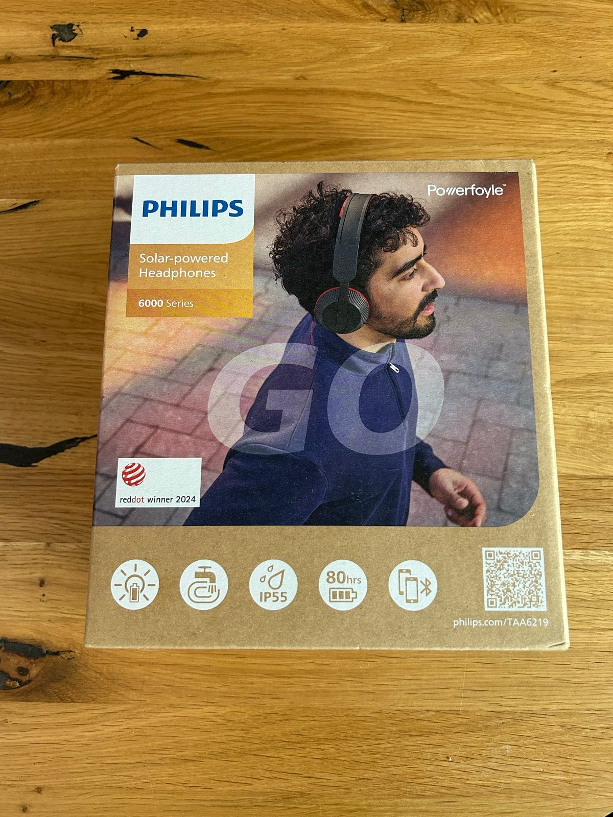 Philips GO TAA6219 Zonne-energie Hoofdtelefoon - Nieuw, Audio, Tv en Foto, Philips, Bluetooth, Nieuw, On-ear