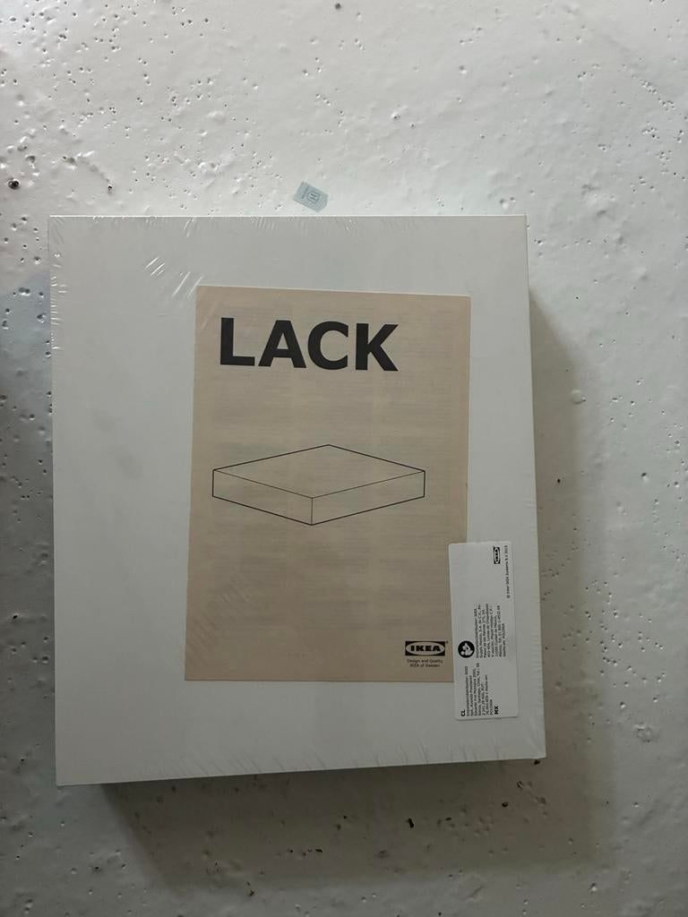 2x IKEA LACK bijzettafel wit - Nieuw in verpakking, Huis en Inrichting, Ophalen, Nieuw