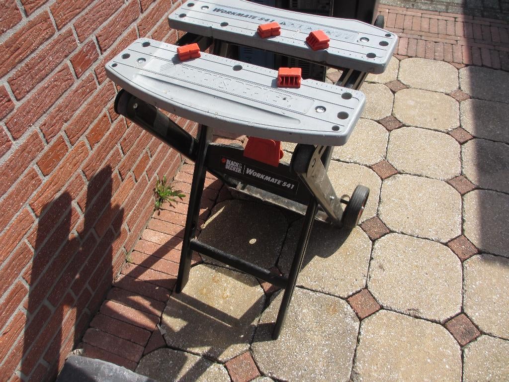 Black Decker Workmate, Doe-het-zelf en Verbouw, Werkbanken, Ophalen, Gebruikt, Minder dan 70 cm, Inklapbaar