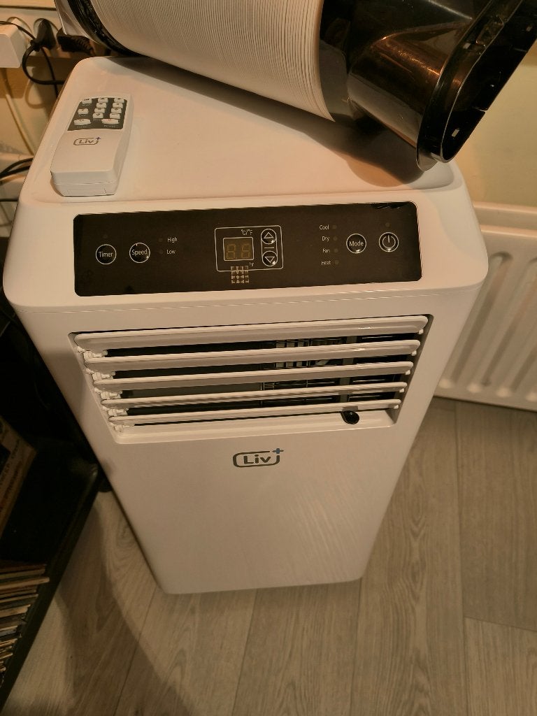 mobile airco met verwarming, Witgoed en Apparatuur, Ophalen, Koelen en Ontvochtigen, 3 snelheden of meer, Zo goed als nieuw