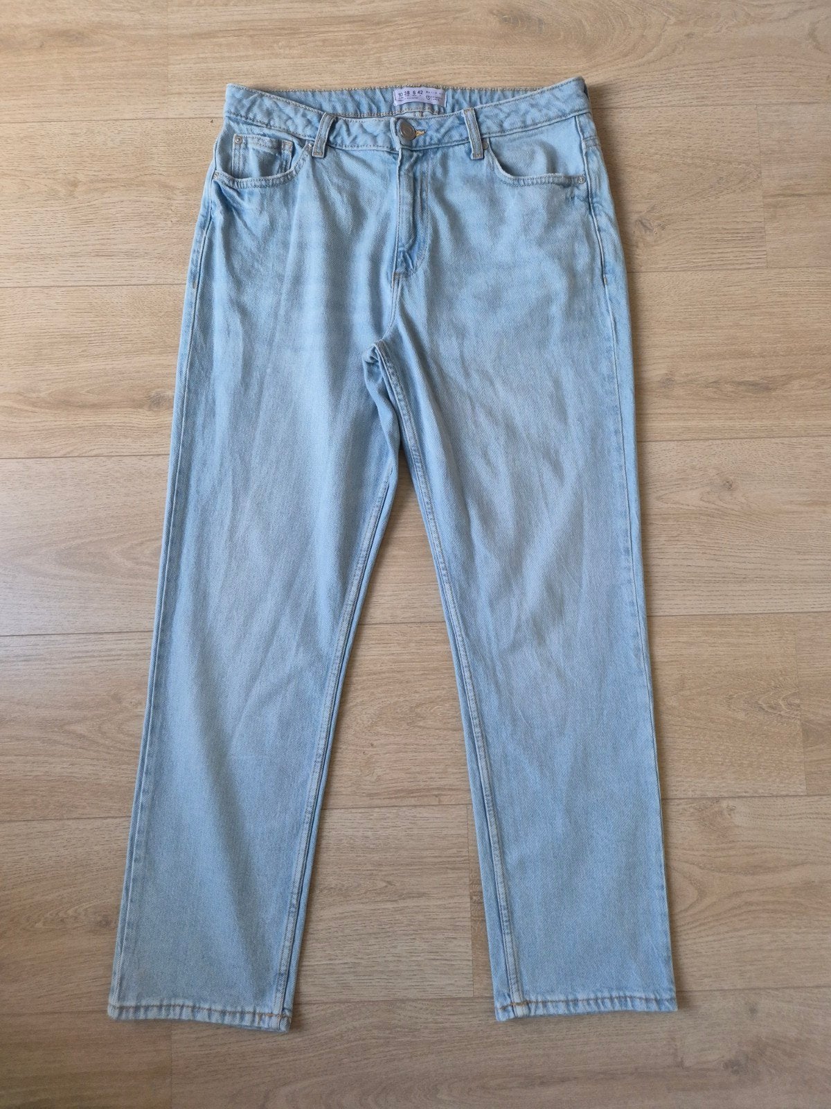 Pakket 5x jeans spijkerbroeken blauw/grijs/zwart maat 38-M, Kleding | Dames, Ophalen of Verzenden, Zo goed als nieuw, Maat 38/40 (M)
