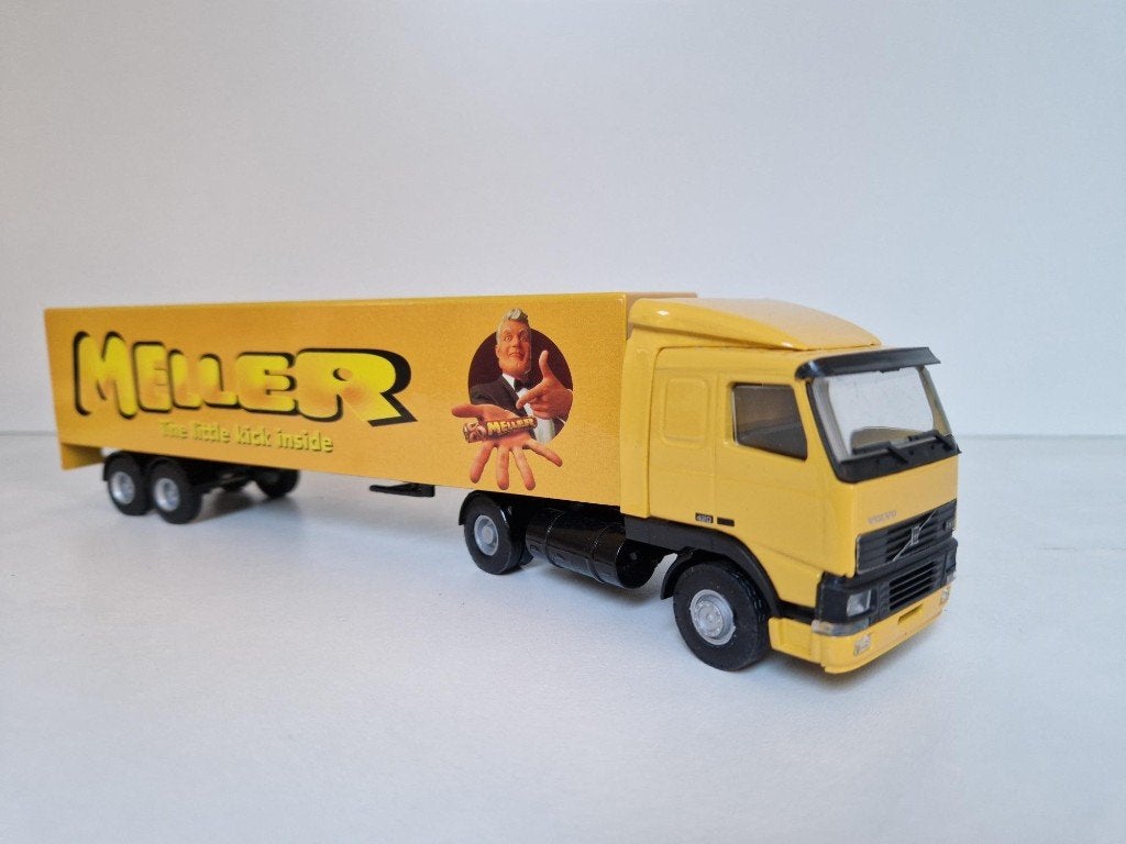 Volvo van lion toys nette staat teab., Hobby en Vrije tijd, Modelauto's | 1:50, Ophalen of Verzenden, Nieuw, Bus of Vrachtwagen