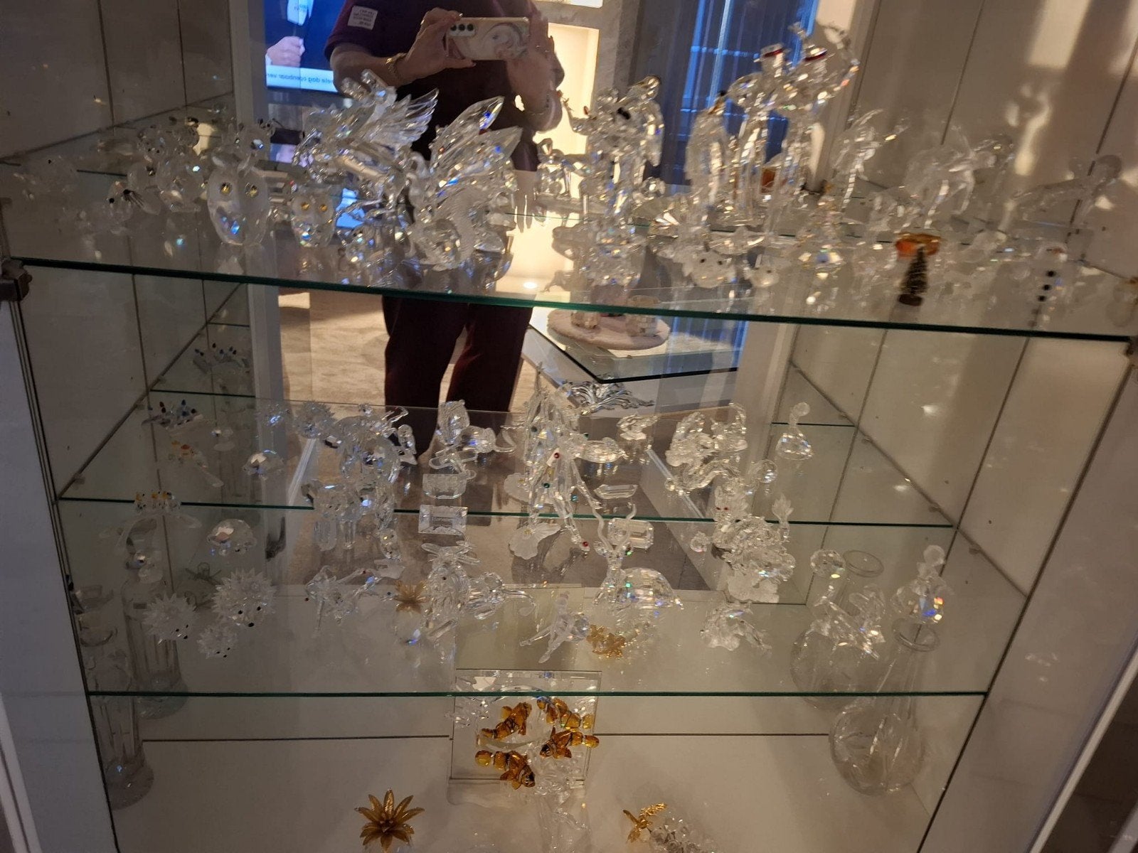 Grote collectie Swarovski kristalfiguren (11 jaarstukken), Ophalen, Zo goed als nieuw, Figuurtje