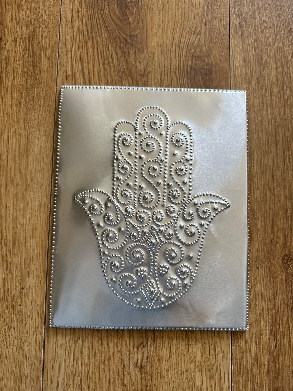 Wanddecoratie.. Hamsa, hand van Fatima, Ophalen of Verzenden, Zo goed als nieuw