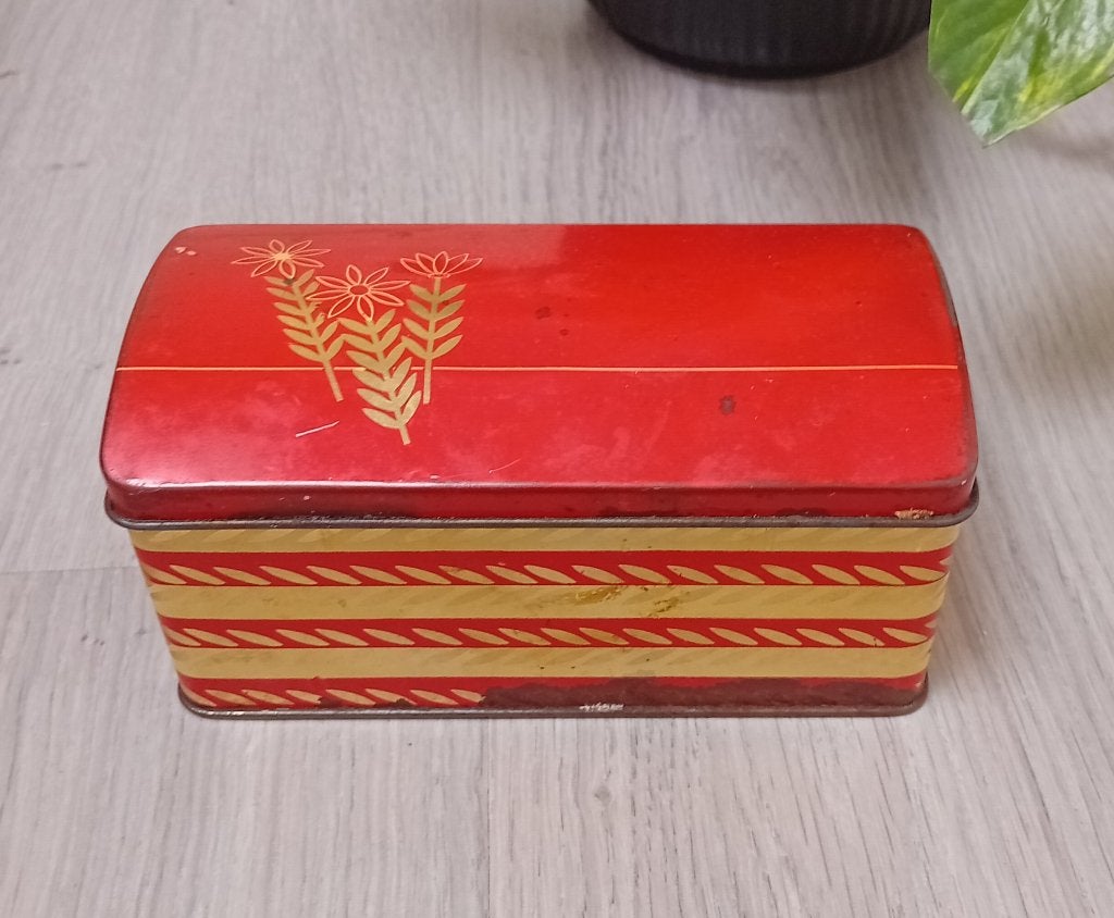 albert heijn koekjes blik uit de jaren 60, Verzenden, Gebruikt, Overige