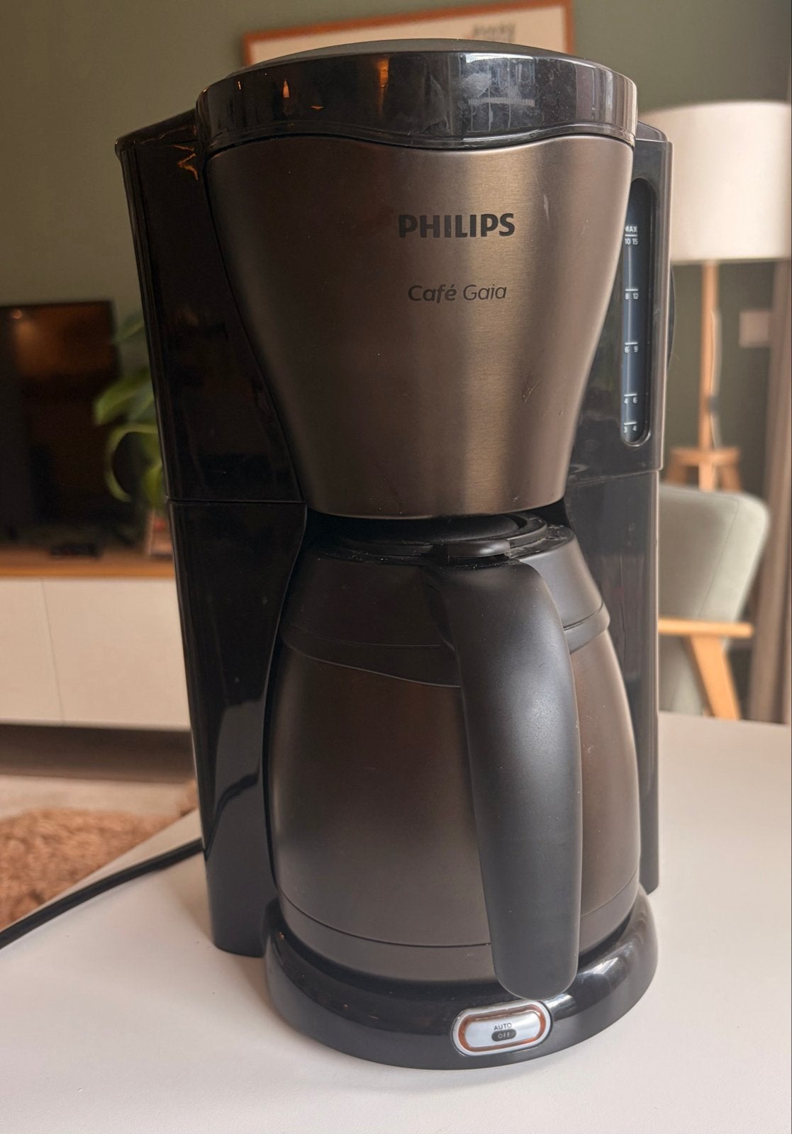 Philips Café Gaia koffiezetapparaat filter koffie, Witgoed en Apparatuur, Koffiezetapparaten, Ophalen, Gebruikt, 10 kopjes of meer
