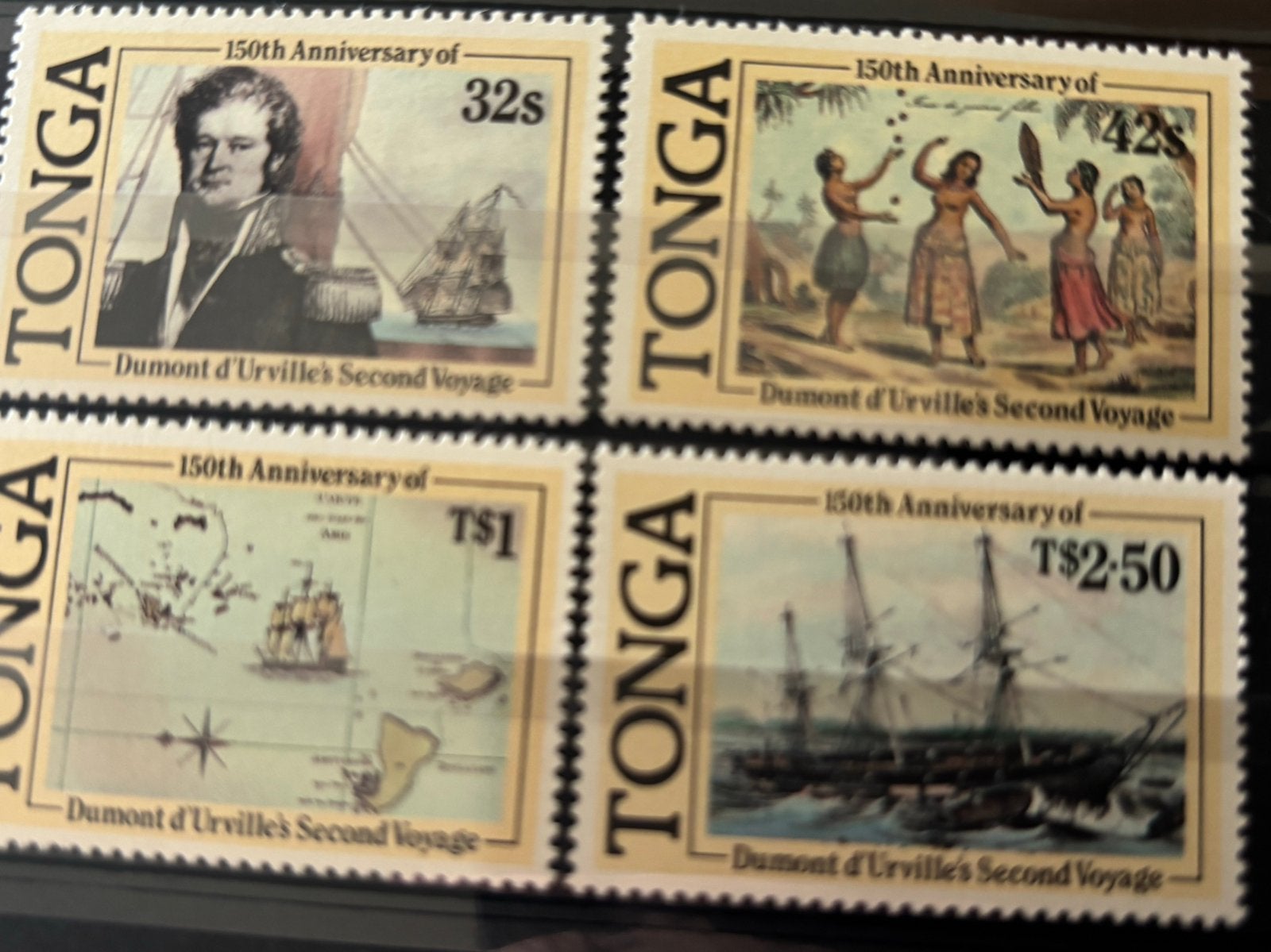 Tonga 1987, Verzenden, Postfris