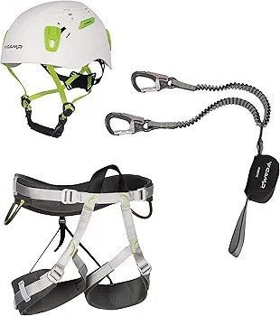 Compleet nieuwe via ferrata set CAMP + Tentock stijgijzers, Ophalen, Zo goed als nieuw