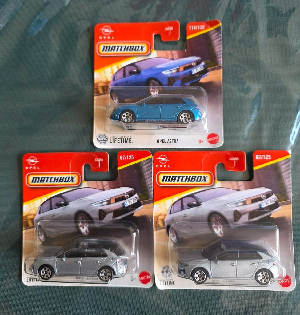 schaalmodel opel astra matchbox, Ophalen of Verzenden, Nieuw, Auto
