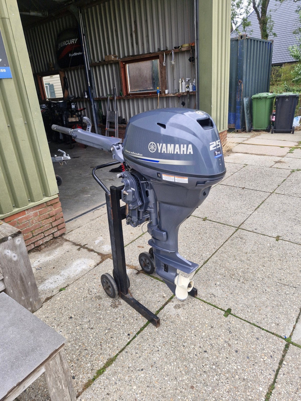 25 pk yamaha 4takt, Ophalen, 10 tot 30 pk, Zo goed als nieuw, Benzine