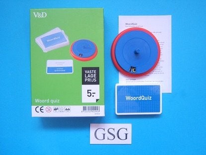 Woord quiz nr. 20878426-02, Ophalen, Zo goed als nieuw