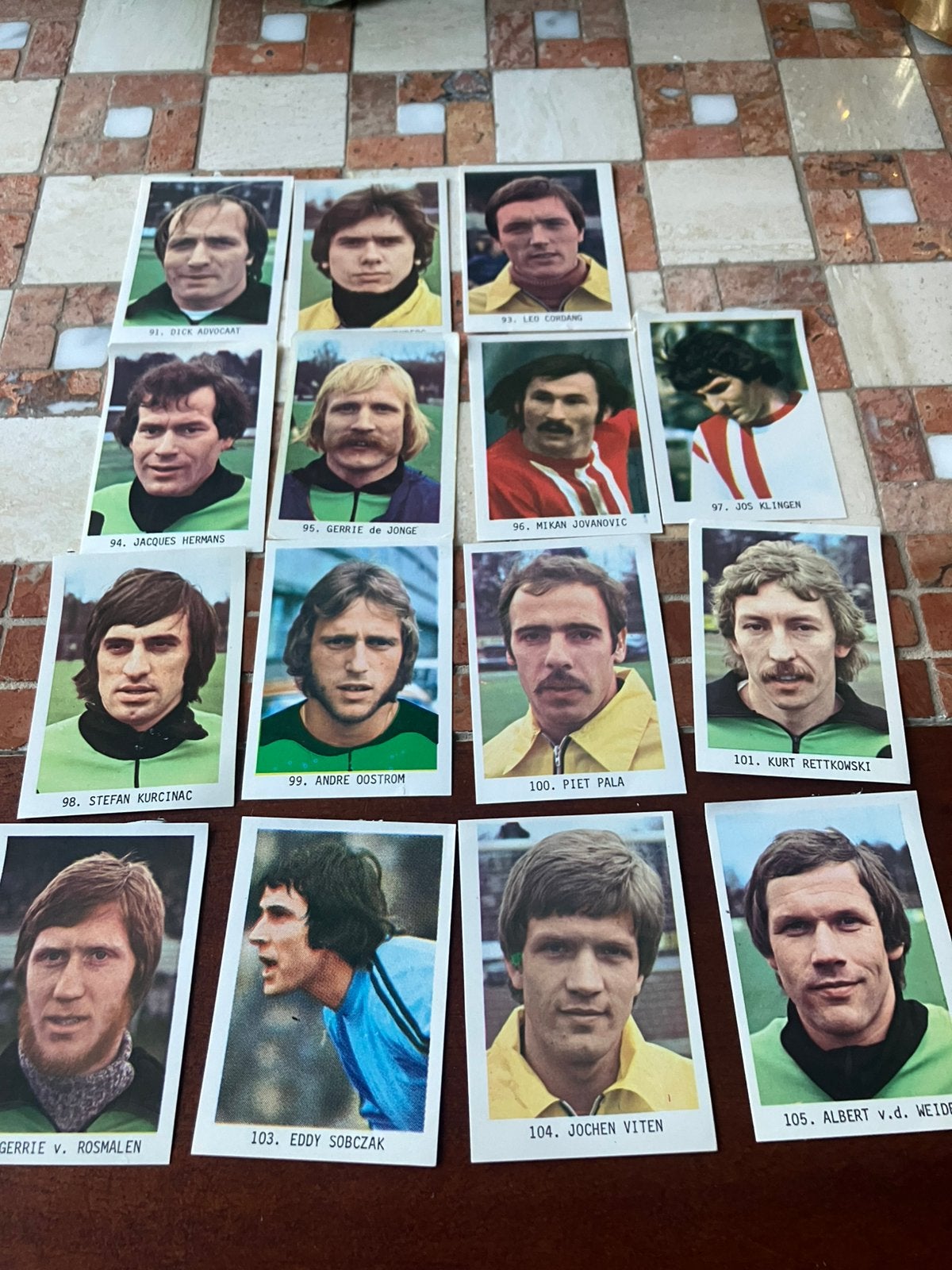 Fc vvv panini vanderhout 1977-1978, Ophalen of Verzenden, Zo goed als nieuw, Buitenlandse clubs, Poster, Plaatje of Sticker