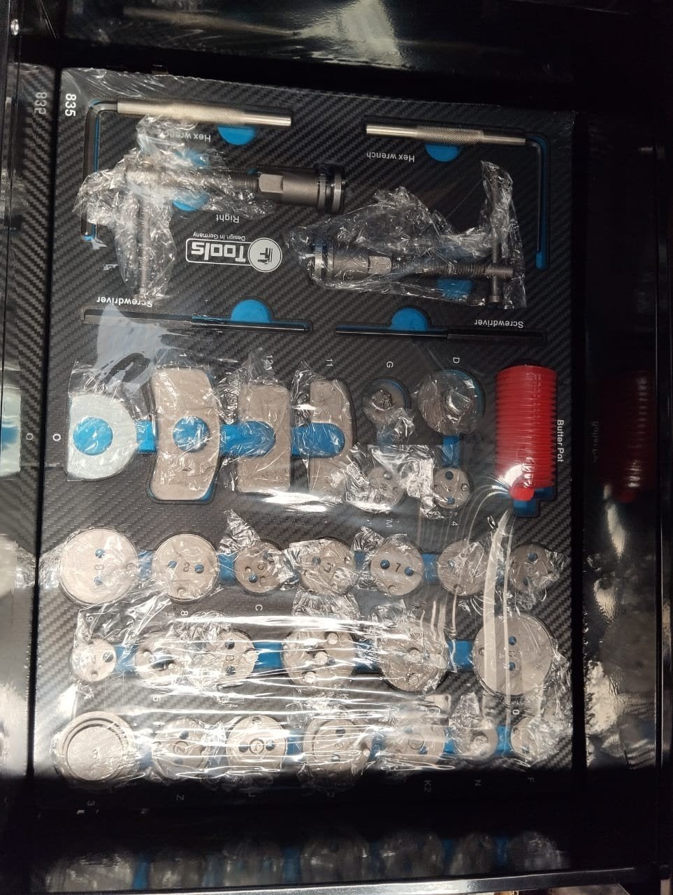 XXL GEREEDSCHAPSWAGEN 8 Laden 8 GEVULD MET MOMENTSLEUTEL, Auto diversen, Autogereedschap, Ophalen of Verzenden