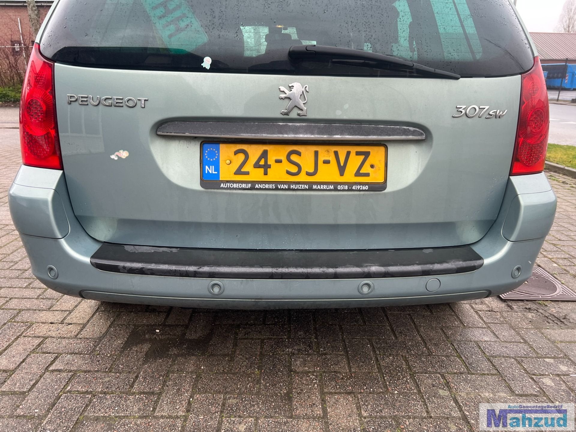 PEUGEOT 307 SW facelift Licht groen EZSD achterbumper 2002-2, Taurusavenue 1
2132 LS  Hoofddorp, NL, Gebruikt, Contact.group@renault.com