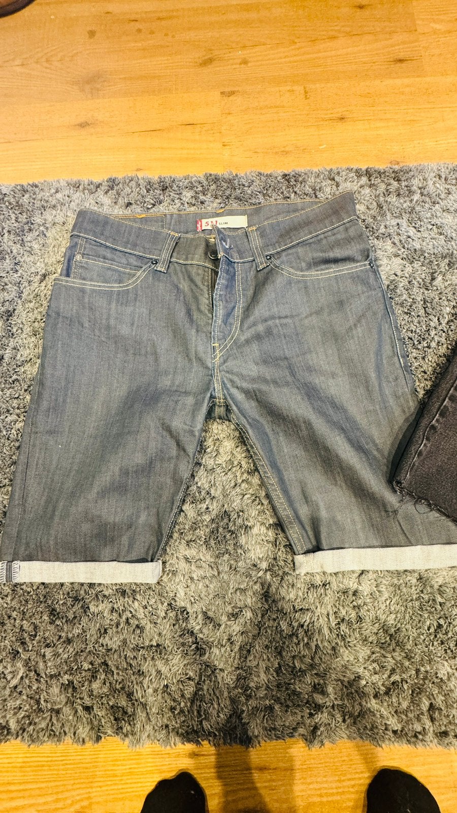 Korte Levi’s 511 jeans taille 34, Kleding | Heren, Ophalen of Verzenden, Zo goed als nieuw, Blauw, W33 - W34 (confectie 48/50)