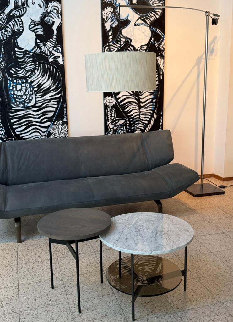 Leolux Tampa salontafelset marmer/ hout setprijs, Ophalen, 50 tot 100 cm, Zo goed als nieuw, Minder dan 50 cm