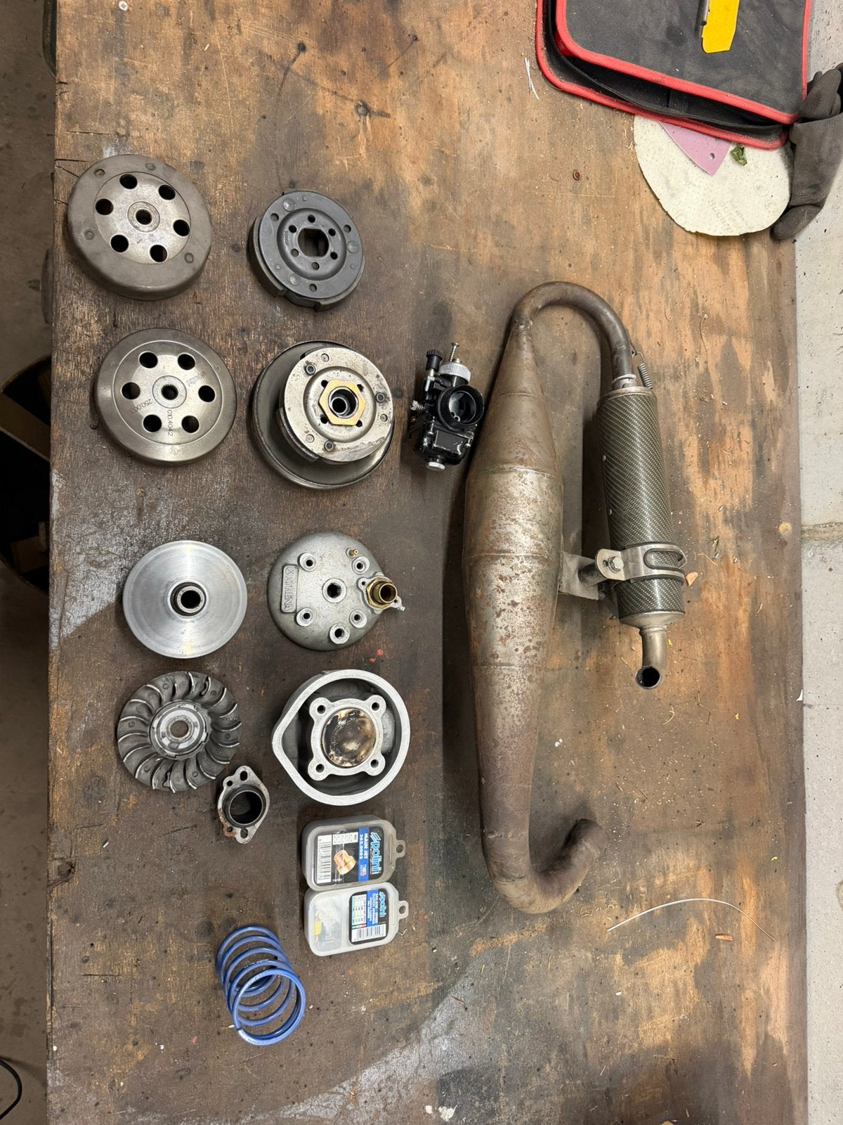70cc kit voor piaggio lang carter watergekoeld, Ophalen, Cilinder, Piaggio