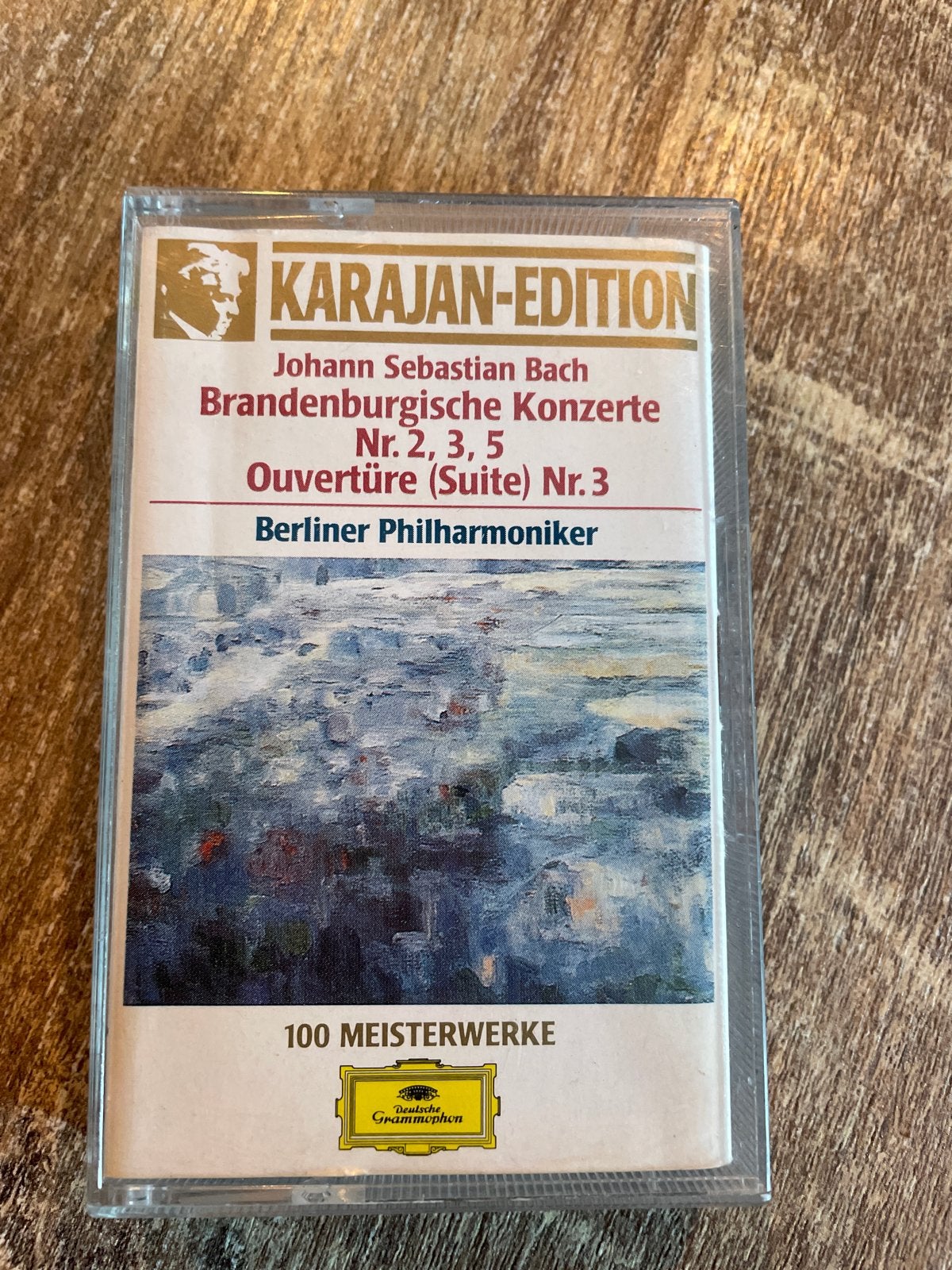 Bach Brandenburgse Concerten - Karajan-Edition Cassette, Gebruikt, Klassiek, 1 bandje, Ophalen of Verzenden