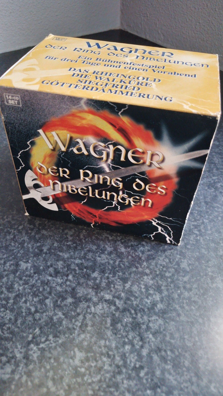 Richard Wagner - Der Ring des Nibelungen - 14 CD Boxset, Cd's en Dvd's, Boxset, Overige componisten, Opera of Operette, Inclusief doosje